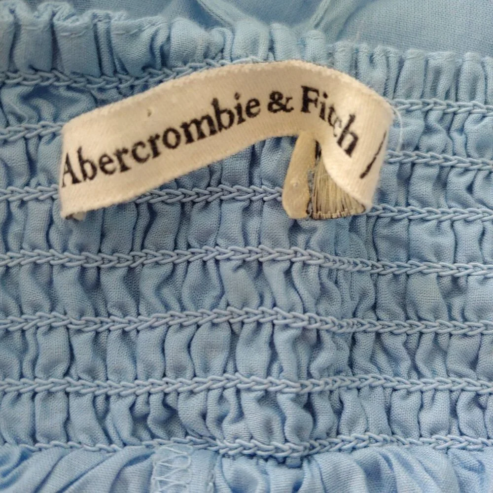 Abercrombie & Fitch Dress Festival Boho Coastal Softgirl Romantic Effortless XLT